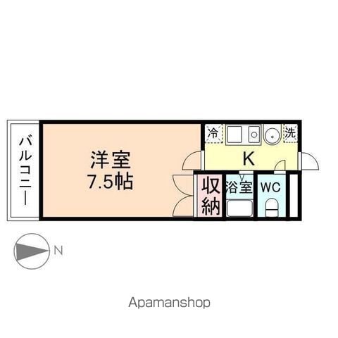 ジョイナス四ツ葉町 B棟の間取り写真