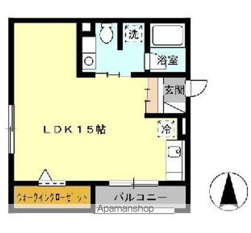 山陽本線 向洋駅 徒歩15分 2階建 築19年の間取り写真