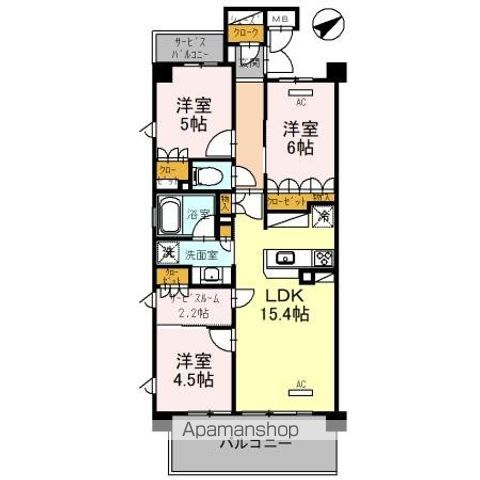 プレミスト和光丸山台の間取り写真