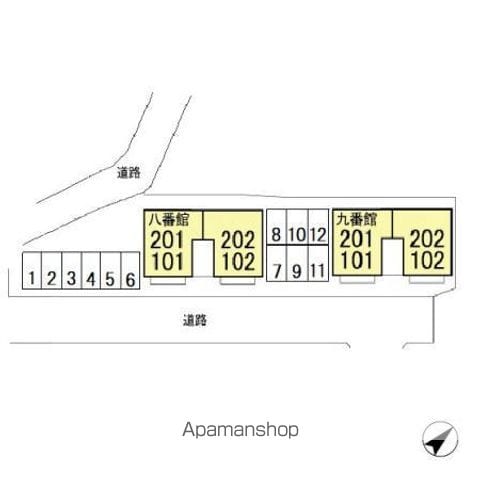 エバーグリーン　九番館 202 ｜ 千葉県千葉市若葉区若松町494-13（賃貸アパート2LDK・2階・58.00㎡） その16