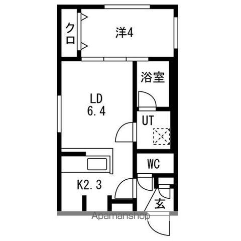 FLANDRE桑園の間取り写真