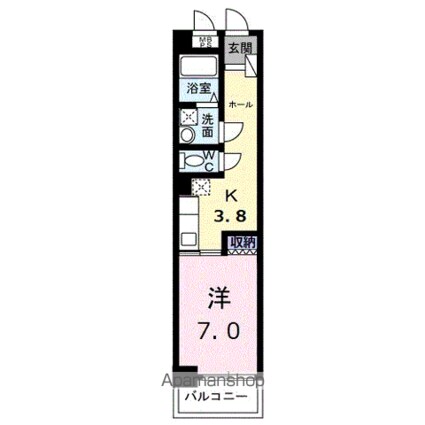 フォーム[1K/30.23m2]の間取図