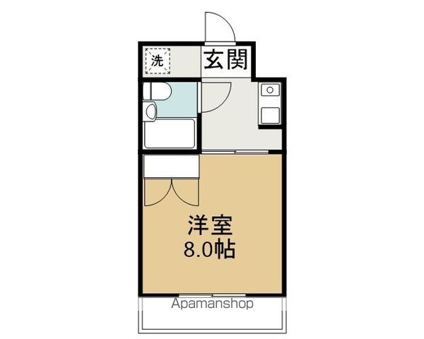 パーシモンの間取り写真