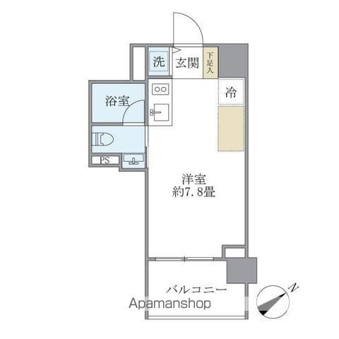 カーサ ヴェデュータの間取り写真