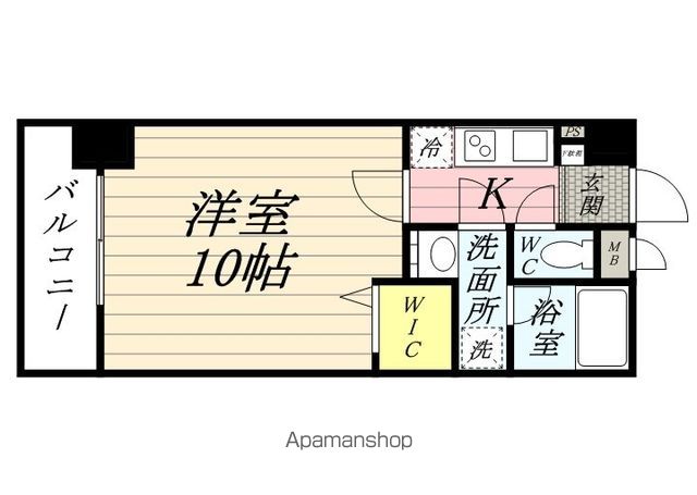 FRIEND COURT 岡山医大東の間取り写真