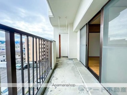 エクシード久万ノ台[2DK/56.7m2]のバルコニー