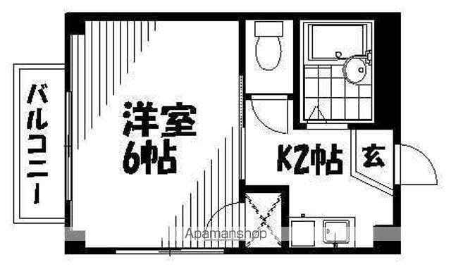 メゾンオアシスの間取り写真