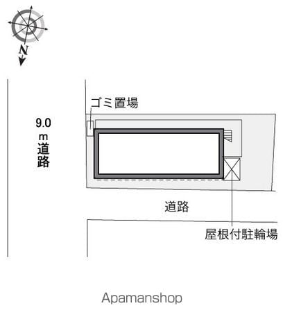 レオパレスエムワン 303 ｜ 千葉県千葉市花見川区検見川町２丁目486-1（賃貸マンション1K・3階・19.87㎡） その22