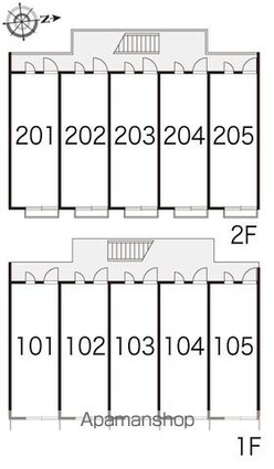 レオパレスコンフォール郡山[1K/19.87m2]の内装1