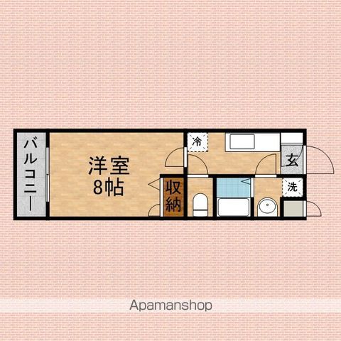 CHARM GARDENCITYの間取り写真