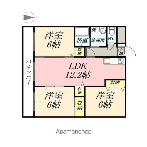ベンビレッジ平田東公園の間取り写真