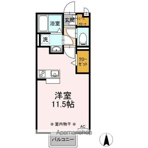 エクセレント若宮 B棟の間取り写真