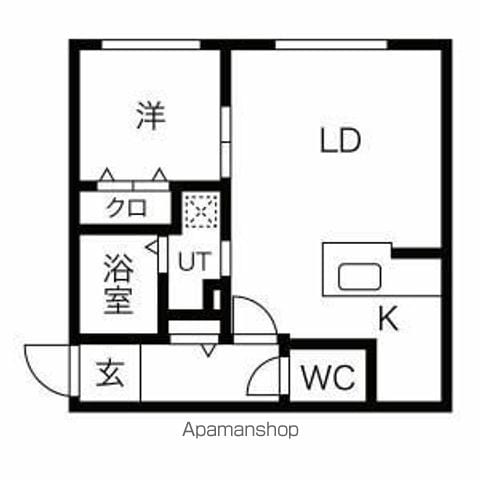 PATHOS MARUYAMAの間取り写真