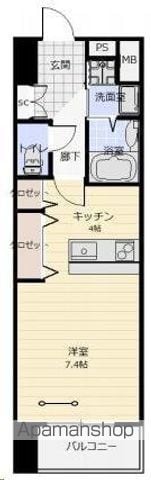 アークデュオ仙台苦竹の間取り写真