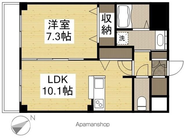 フォブール放駒の間取り写真