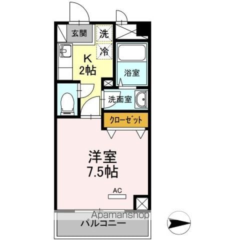 川崎市高津区新作のマンションの間取り