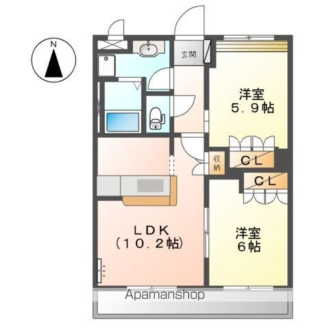 ペニーレインの間取り