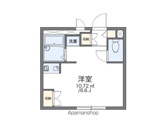 レオパレスCrestの間取り写真