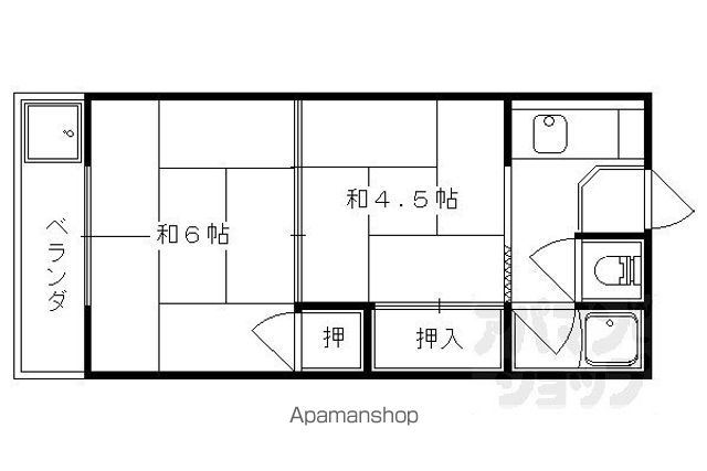 科塚マンションの間取り写真