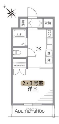 ファミール石川台の間取り写真