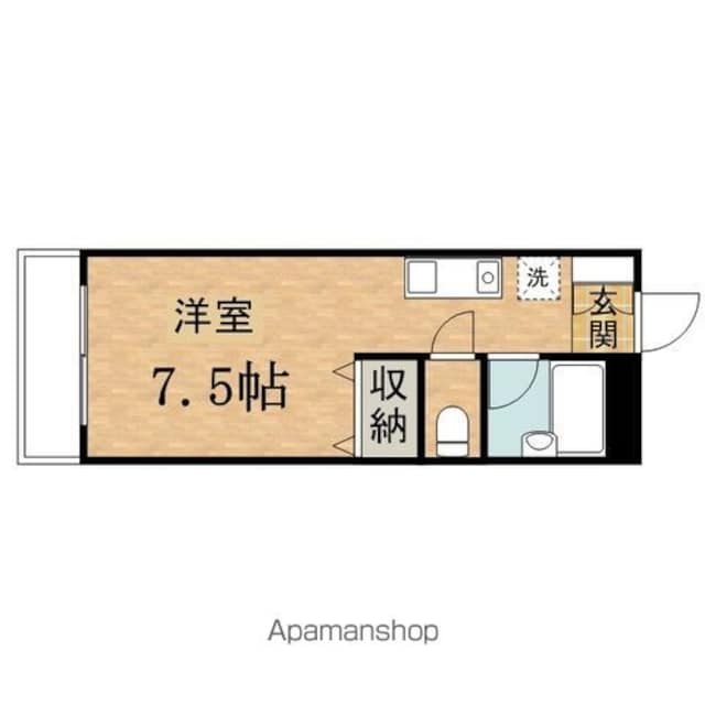 東京都日野市万願寺６丁目[1R/19.8m2]の間取図