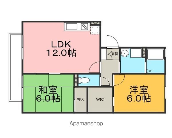 【ロイヤルステージタウン鳥栖　Ｂ棟の間取り】