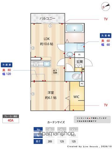 ユーフォリアの内装写真