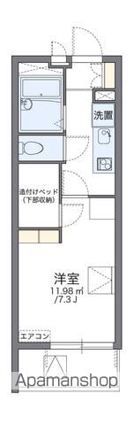 レオパレスねむの木の間取り写真