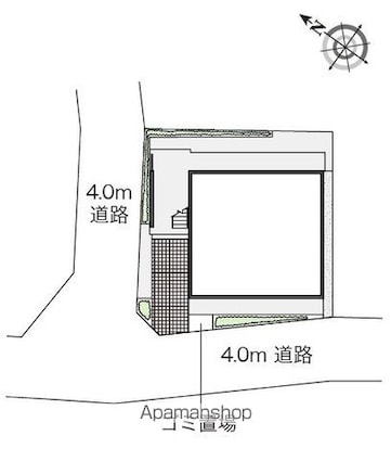 クレイノ高円寺[1K/21.11m2]の配置図