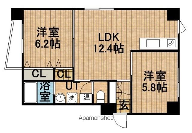 サムティ学園前の間取り写真