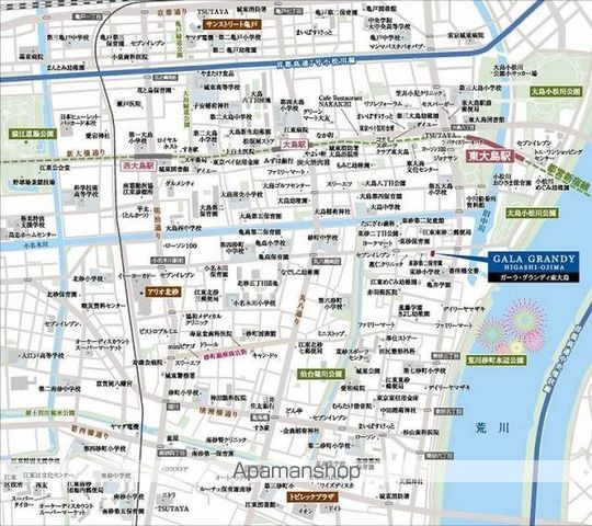 ガーラ・グランディ東大島の周辺写真