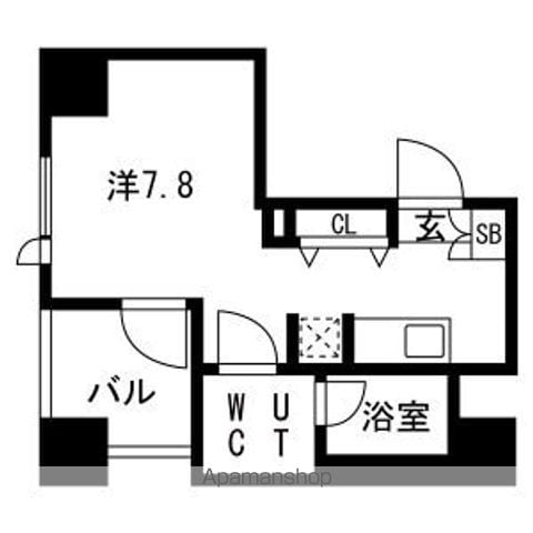 スパシエ新高円寺の間取り写真