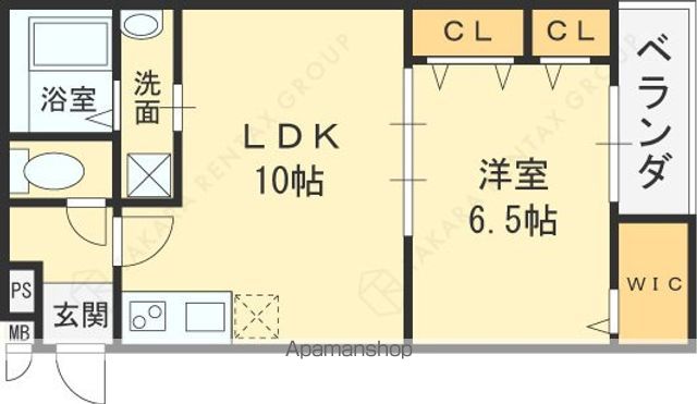 エスポワールの間取り写真