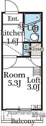 Ｌｏｉｒｅ下保谷[1K/15.62m2]のその他内装3