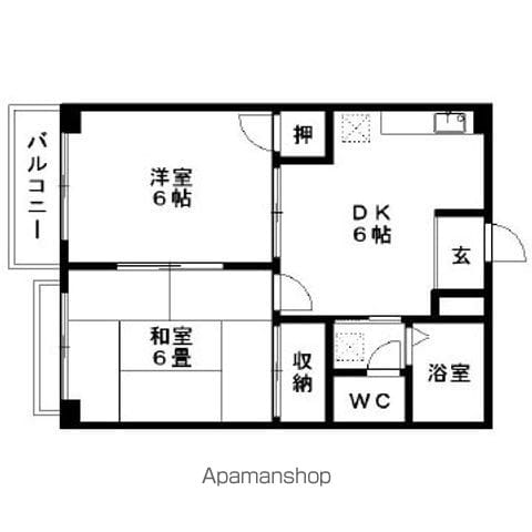 同じ建物の物件間取り写真 - ID:212046964959