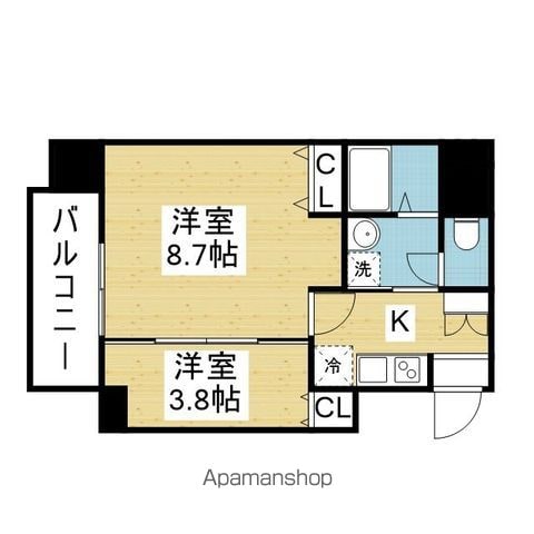 ヴィラ・セレーノ玉造本町の間取り写真
