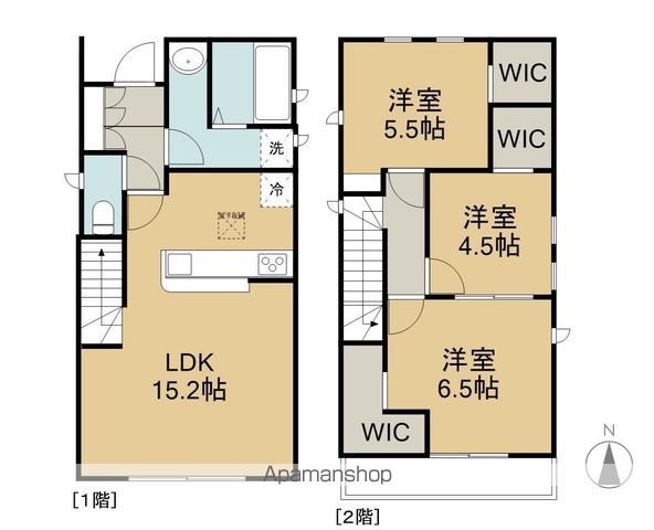 リーブルファインプラス楠町第7の間取り写真
