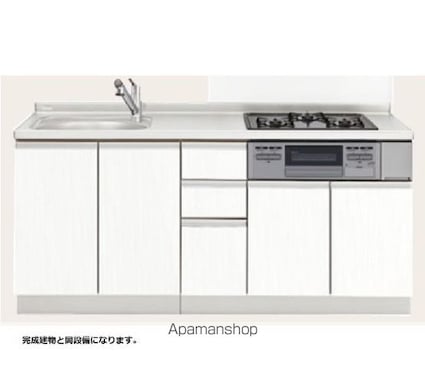 オーシャンフロント[2LDK/50.44m2]のキッチン