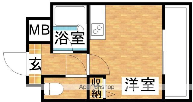 フレア新大阪の間取り写真