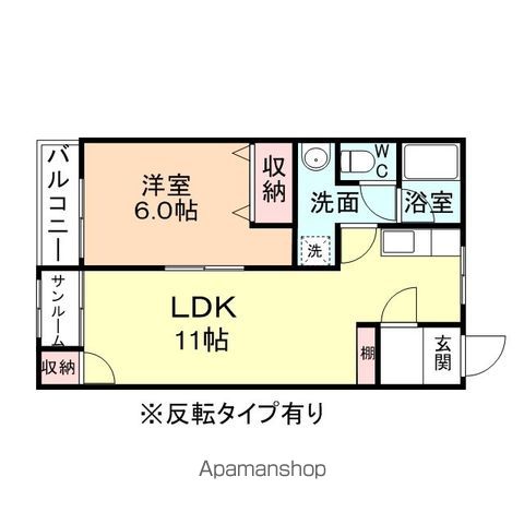 WEST HILLS Iの間取り写真