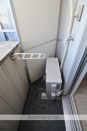 東京都世田谷区奥沢２丁目[1R/13.34m2]のバルコニー