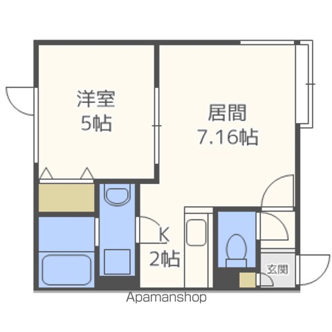 レトワール川沿の間取り写真