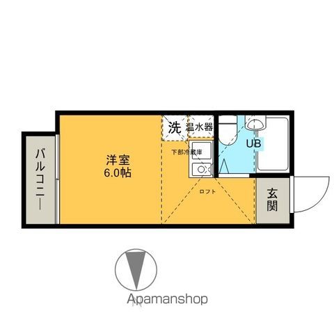 練馬区大泉町のアパートの間取り