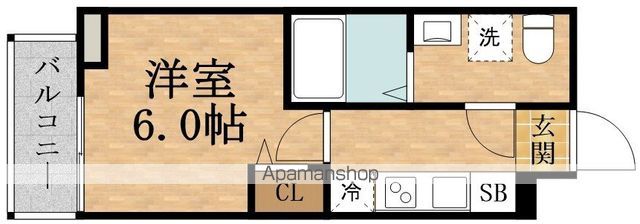 グランドロアール上新庄の間取り写真