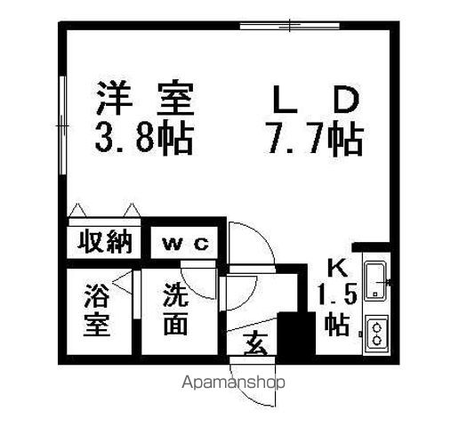 グランメール月寒中央の間取り写真