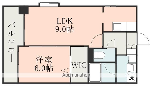 NICEマンションST九品寺の間取り写真