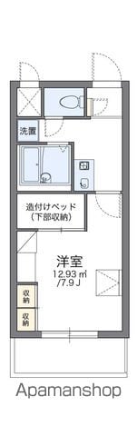 レオパレスAー1の間取り写真