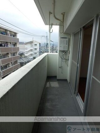 ＹＡＭＡＮＯＲＩ－２[2DK/41.69m2]のバルコニー