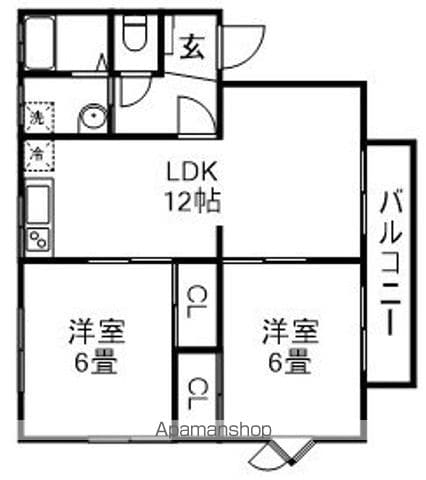 【ドミール吉野の間取り】