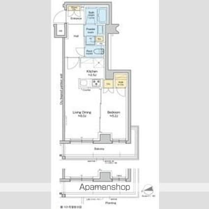 ＲＥＳＩＤＥＮＣＥ　ＫＯＥＮＪＩ[1LDK/40.41m2]の間取図
